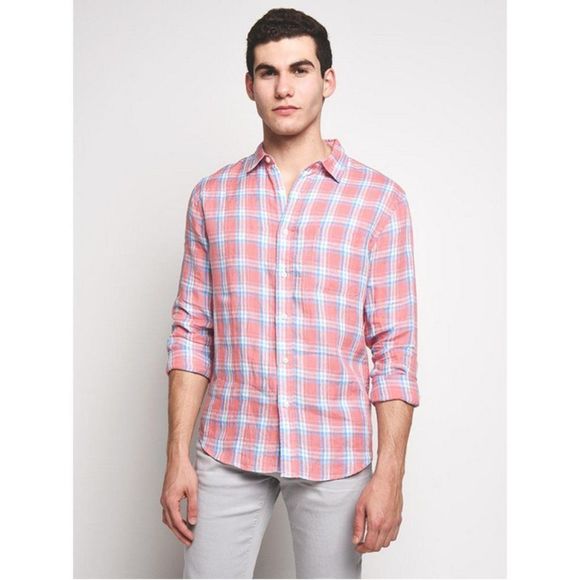 Faherty Brand Linen 'Ventura' Shirt - Picture 1 of 13